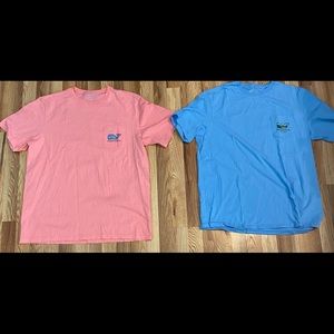 Two vineyard vines t shirts large